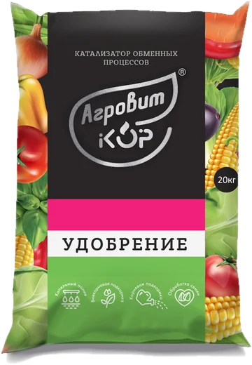 Мешок АГРОВИТ-КОР марки Б, сухая форма, 20 кг